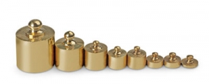 8 Piece Brass Mass Set